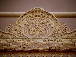 Vintage Cast Iron Bench