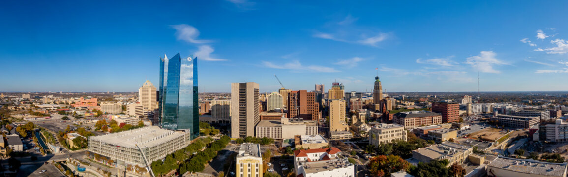 Aerial View Of San Antonio, Texas