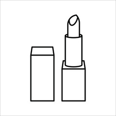 lipstick icon. Women's things element. Premium quality graphic design. vector illustration on white background