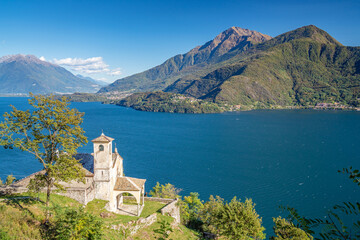 Chiesa Santa Eufemia, Dongo, Musso, Comer See, Italien