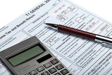 Fototapeta premium tax forms