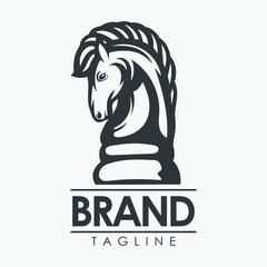 horse chess logo