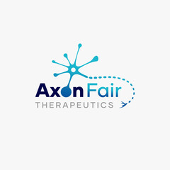 Neuron Axon Medical Therapeutic Logo Design Idea