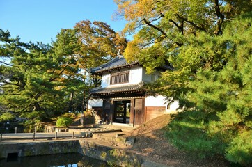 Fototapeta premium 土浦城 太鼓櫓門