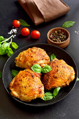 Fried chicken thighs
