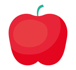 healthy red apple