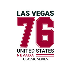 las vegas t shirt design, united states, summer, travel, adventure © tshirtrafi