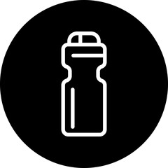 Water Bottle glyph icon