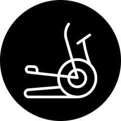 elliptical glyph icon