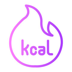 Kcal gradient icon