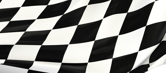 Obraz premium flag finish race sport 3d champion winner
