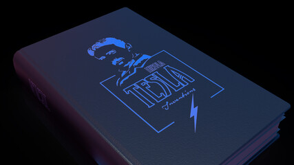 Nikola Tesla Buch [fiktiv] 