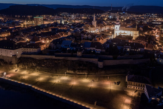 Kadan at Chomutov's. Historical town with a history over the Ohre Reka with Nabrezi Maxipsa Fika.