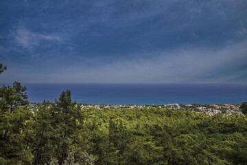 Beldibi resort village in Turkey