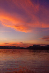 Fototapeta premium Sunset in Philippines