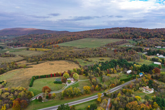 Western Maryland Farms and Fields at Mountains Edge Autumn