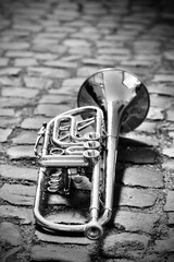 trumpet on the street