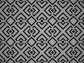 Abstract geometric pattern. A seamless vector background. Black and gray ornament. Graphic modern pattern. Simple lattice graphic design