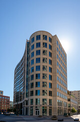 Fototapeta na wymiar Modern high-rise buildings in Downtown Denver, Colorado