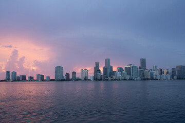 Obraz premium Miami skyline