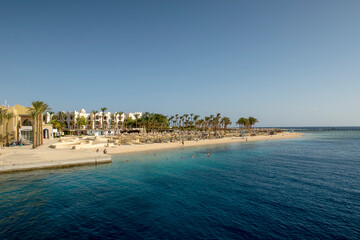 The Red Sea holiday resort of Port Ghalib in Egypt