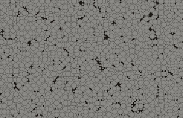  circle circles in black white