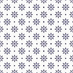 Hand Drawing Nautical Seamless Pattern for party, anniversary, birthday. Design for banner, poster, card, invitation and scrapbook 