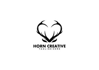 Horn Creative Logo Concept With Modern Style For Your Brand Identity