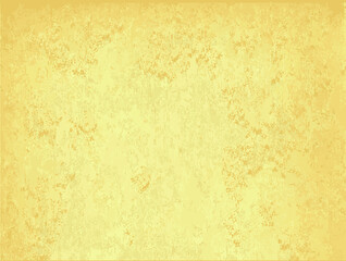 Vintage old sheet of paper in yellow shades