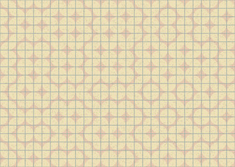 Abstract Geometric Pattern generative computational art illustration