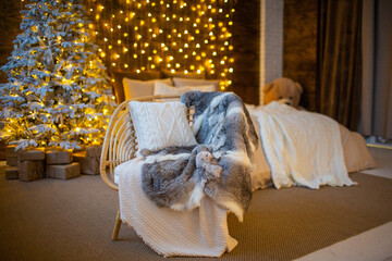 festive christmas and new year decorations	