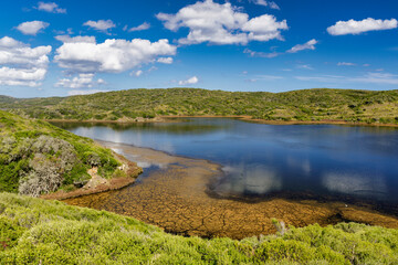Natural Park of S´Albufera des Grau, Menorca, Balearic islands, spain