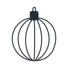 christmas decoration silhouette