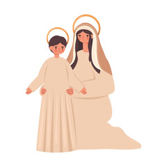 nice maria illustration