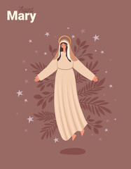 saint mary card