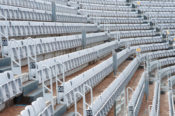 Obraz premium Chairs aligned