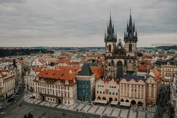 Obraz premium view of the town
