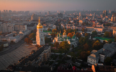 st sophias cathedral kiev churh panoramic
