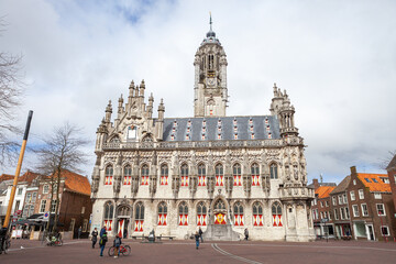 Rathaus Middelburg in Holland