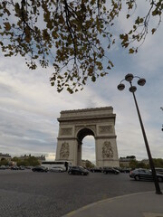 Fototapeta na wymiar Arco del triunfo Paris
