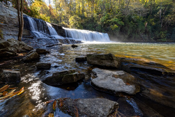 Sunny Morining at Hooker Falls