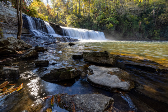 Sunny Morining at Hooker Falls