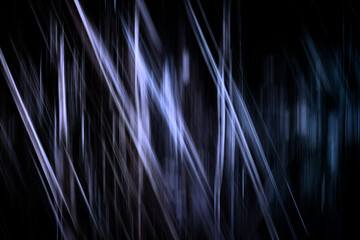 Black abstract blue line technology background