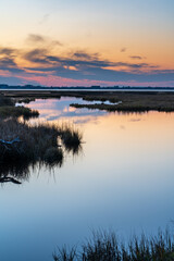 A sunset at Assateague State Park.