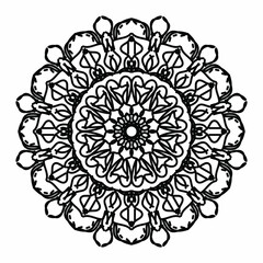 decorative concept abstract mandala illustration. EPS 10