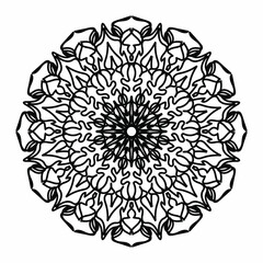 decorative concept abstract mandala illustration. EPS 10