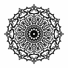 decorative concept abstract mandala illustration. EPS 10