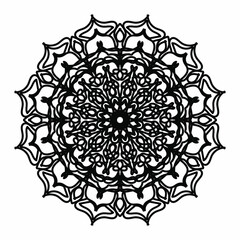 decorative concept abstract mandala illustration. EPS 10