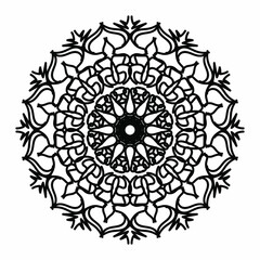 decorative concept abstract mandala illustration. EPS 10
