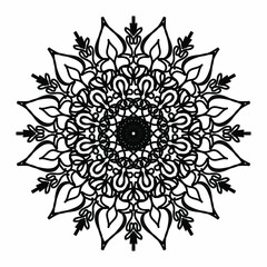 decorative concept abstract mandala illustration. EPS 10